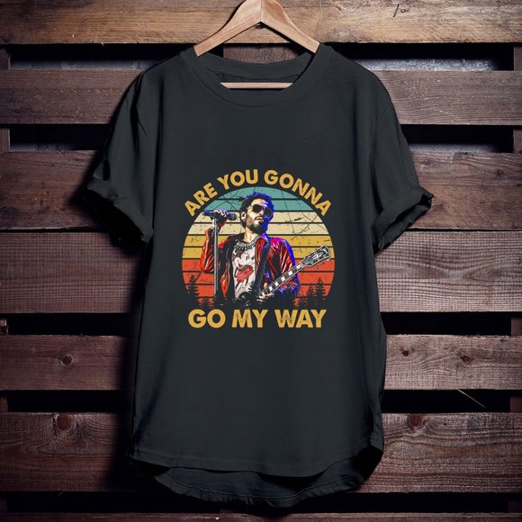 Other - Lenny Kravitz - Are You Gonna Go My Way Vitnage Gift Fan70